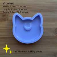 Cat Head Silicone Mold - Thumbnail 1