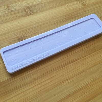 Ruler silicone mold