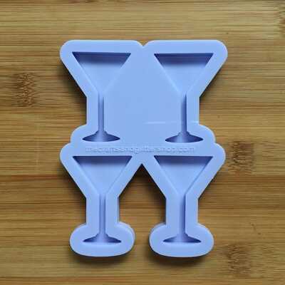 Martini glass silicone mold