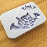 Bat Silhouette Silicone Mold - Thumbnail 2