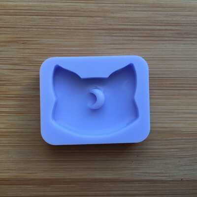 Lunar cat silicone mold