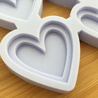 Heart Silicone Mold - Thumbnail 3