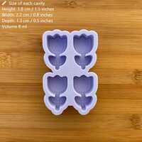 Tulip Silicone Mold - Thumbnail 1