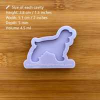Cocker Spaniel Silicone Mold - Thumbnail 1