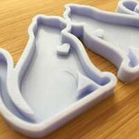 Cats Silicone Mold - Thumbnail 3