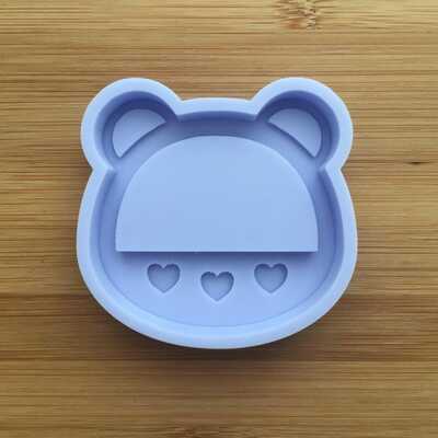 Bear game console silicone mold