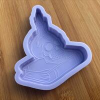 Dark Academia Skull Silicone Mold - Thumbnail 4