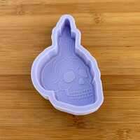 Skull Candle Silicone Mold - Thumbnail 4