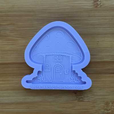 Mushroom house silicone mold