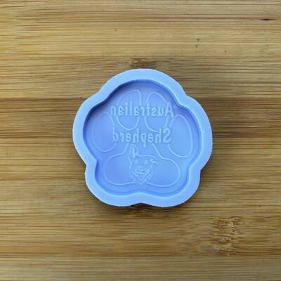 Australian shepherd silicone mold