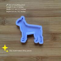 Boston Terrier Silicone Mold - Thumbnail 1