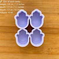 Hamsa Silicone Mold - Thumbnail 1