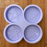 Pentacle Silicone Mold - Thumbnail 1