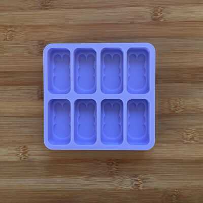 Bunny wax melt silicone mold - Thumbnail 1
