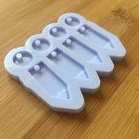 Pencil Earrings Silicone Mold - Thumbnail 3