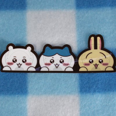 Ch!!kawa & friends mini group vinyl peeker