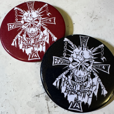 Sds metal punk badge