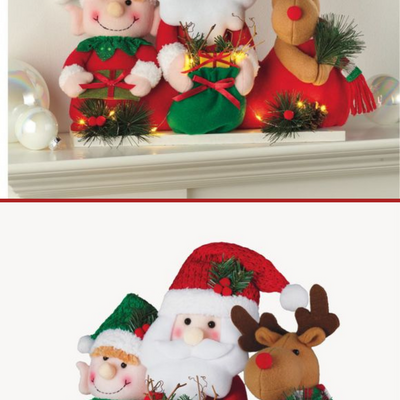 Three figure shelf sitter - final sale
