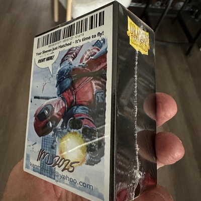 Custom card sleeves deadpool