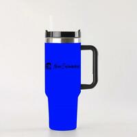 Neon swimmers Tumbler 40 oz With Handle, Multiple Colors To Choose From  - Thumbnail 4