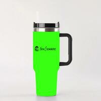 Neon swimmers Tumbler 40 oz With Handle, Multiple Colors To Choose From  - Thumbnail 5