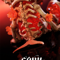 ArTToy "Good Night Series-Whale Bloom-Red" by Sank Toys - Thumbnail 8