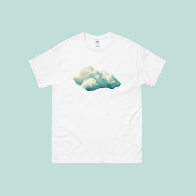 Pastel summer be a cloud t shirt white - Thumbnail 1