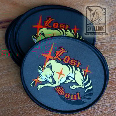 Lost soul woven patch