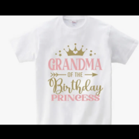 Princesses Family T-Shirt Set – Custom Name Birthday Shirts for Girls & Family - Thumbnail 3