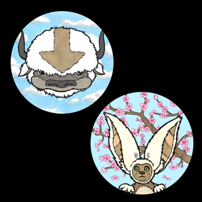 Avatar large button badges/keyrings