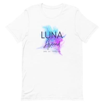 Luna ascend unisex t-shirt (white)