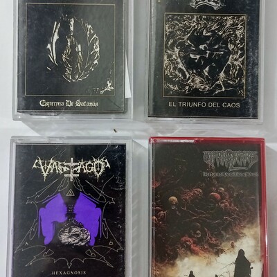  infernaculum,vulvacult, vastago, vrykolakas tapes 