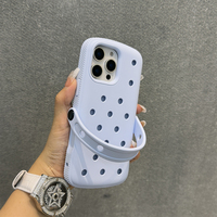 Shoe With Hole Pattern Case For iPhone 16 15 14 SG604 - Thumbnail 1