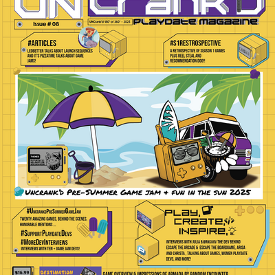 Uncrank'd magazine - issue # 8 (print - fits25 - a la carte)