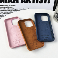 Cool Suede iPhone 16 15 14 Magnetic Case IPS602 - Thumbnail 5