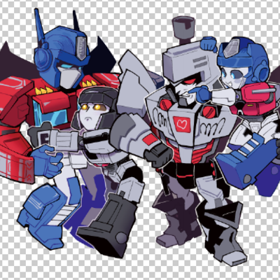 Acrylic charm - megop pairs