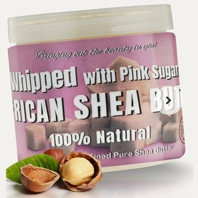 Pink sugar whipped shea butter  - Thumbnail 3