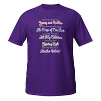 God Soap Opera Shows Short-Sleeve Unisex T-Shirt Stories Christian Religious Tee - Thumbnail 3