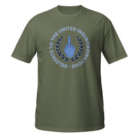 Delegate to the United Insubordinations Short-Sleeve Unisex T-Shirt Funny Pun UN - Thumbnail 5