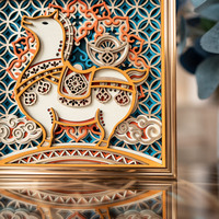 STEREOWOOD Lucky Horse Layered Wooden Wall Art | Unique Holiday Gift - Thumbnail 4