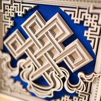 STEREOWOOD Auspicious Knot Multi-Layer, Personalized Ornaments,Creative Gifts - Thumbnail 5