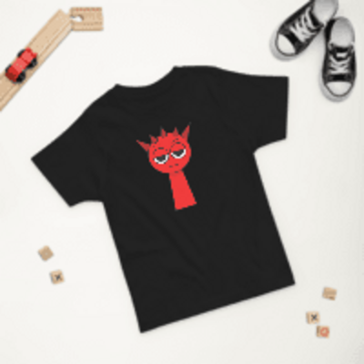 Toddler jersey t-shirt sprunki raddy