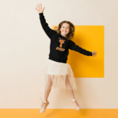 Youth crewneck sweatshirt sprunki oren