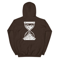 Metamelos Static Skull Hoodie  Embroidered Chest, Hourglass Tape Print - Thumbnail 38