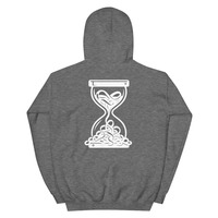 Metamelos Static Skull Hoodie  Embroidered Chest, Hourglass Tape Print - Thumbnail 47