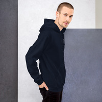 Metamelos Static Skull Hoodie  Embroidered Chest, Hourglass Tape Print - Thumbnail 81