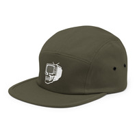 Metamelos Static Skull Camper Cap  5-Panel Low-Profile Cotton Hat - Thumbnail 34
