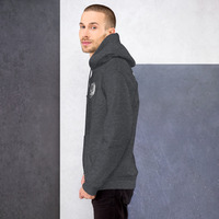 Metamelos "Drip Signal" Hoodie  Embroidered Static Skull Front, Record Pool Back Print - Thumbnail 79