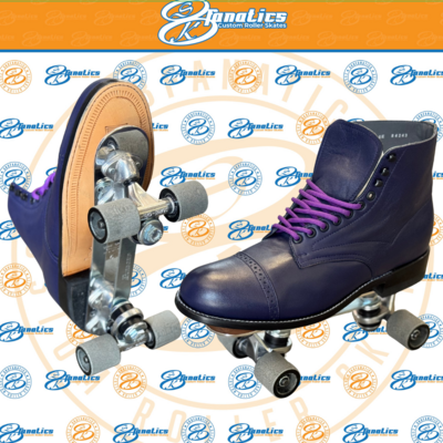 Purple stacy baldwin "fiberglass wheel "custom skate - Thumbnail 1