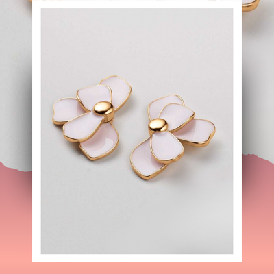 Spring petal blossom earrings - final sale - Thumbnail 5